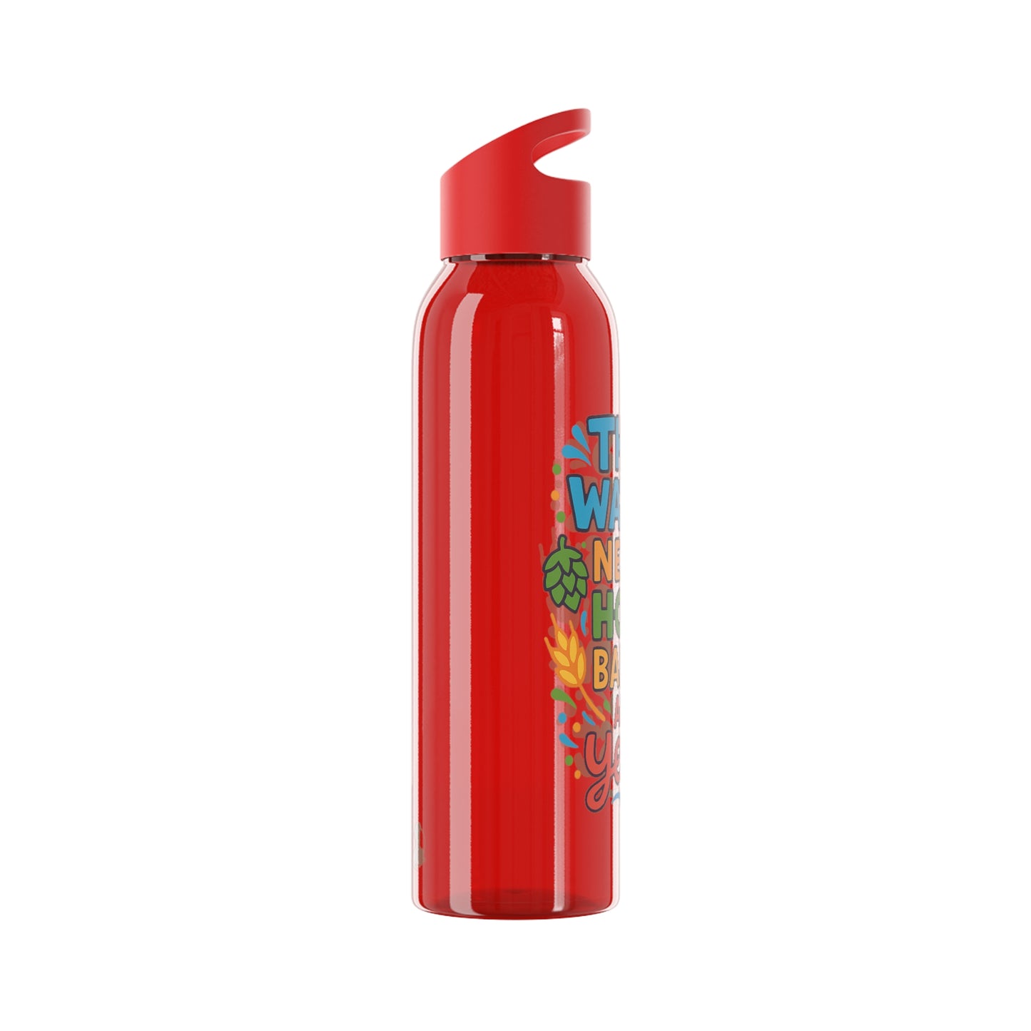 Water bottle for beer lovers