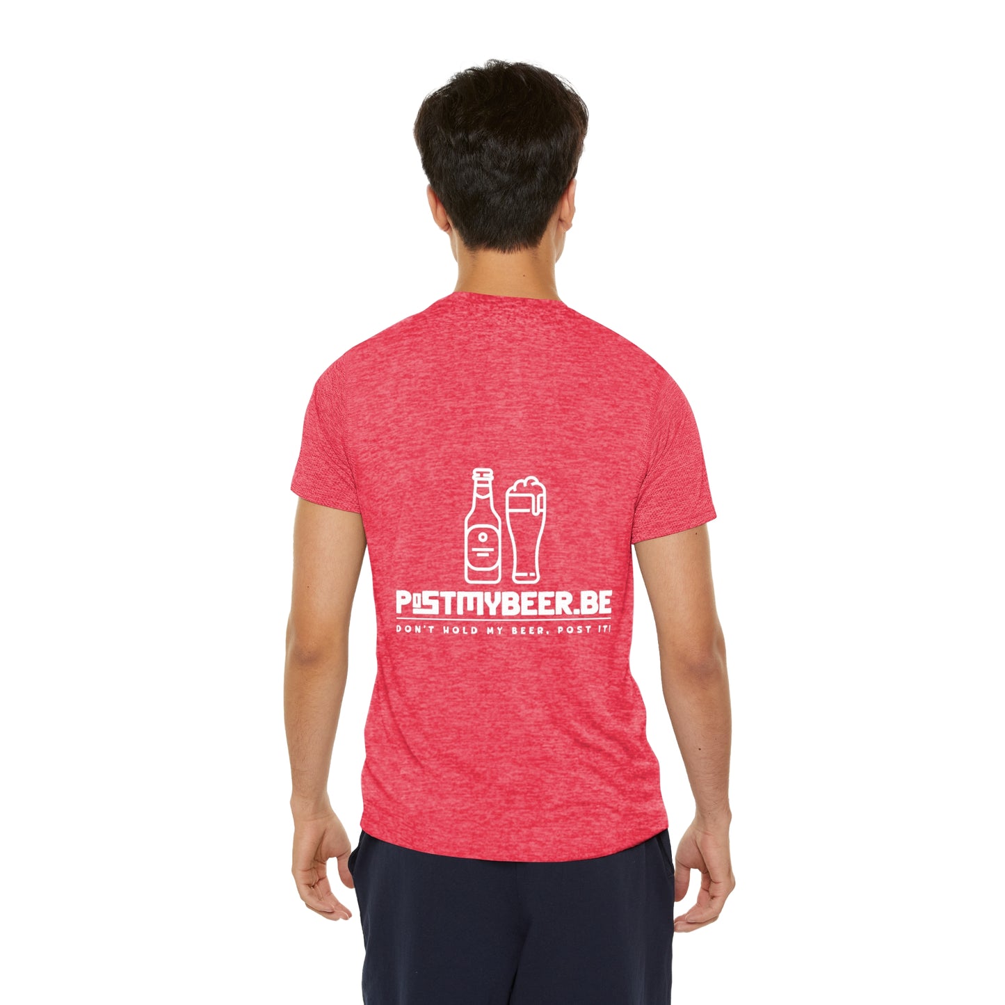 Officiel postmybeer T-shirt de sport pour hommes