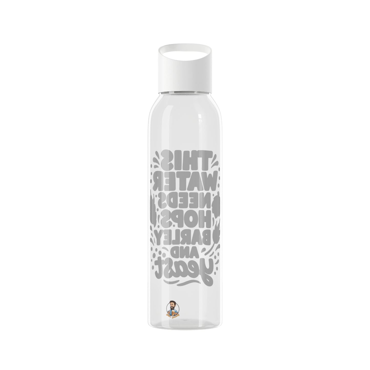 Water bottle for beer lovers