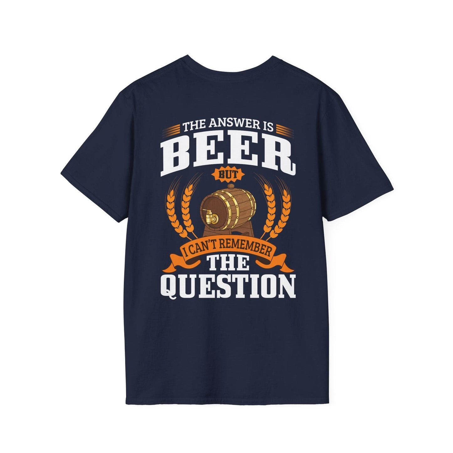 T-shirt « La réponse est la bière »
