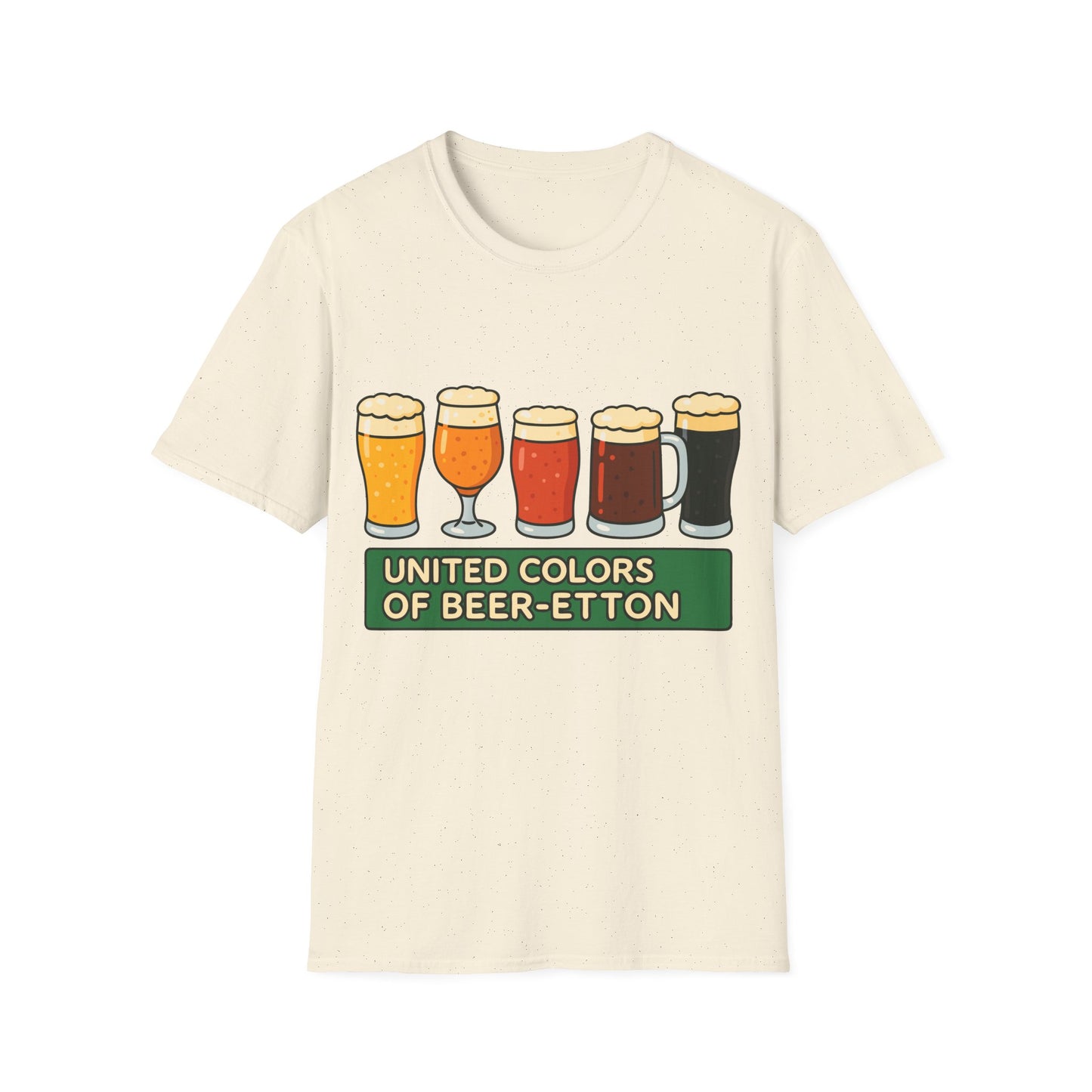 Unisex Soft-Style T-Shirt - Vereinigte Farben