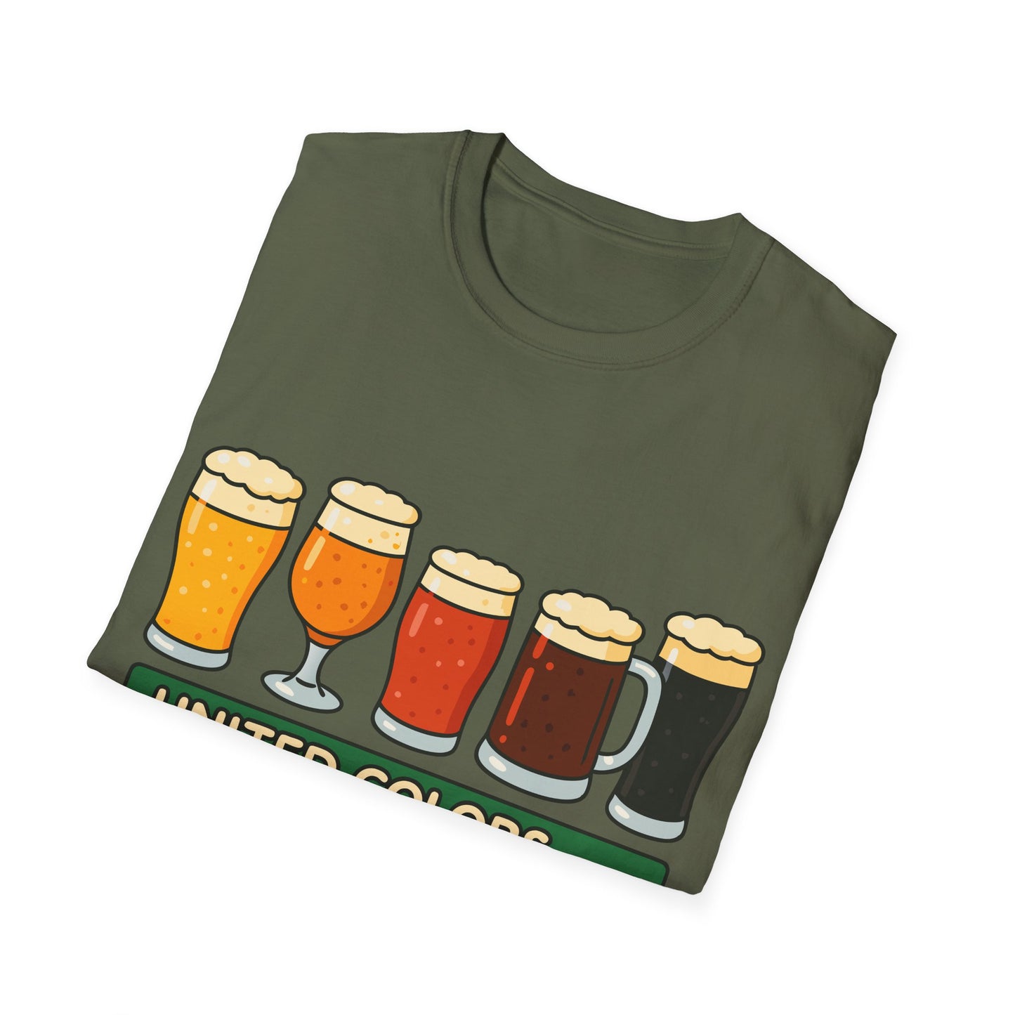 Unisex Soft-Style T-Shirt - Vereinigte Farben
