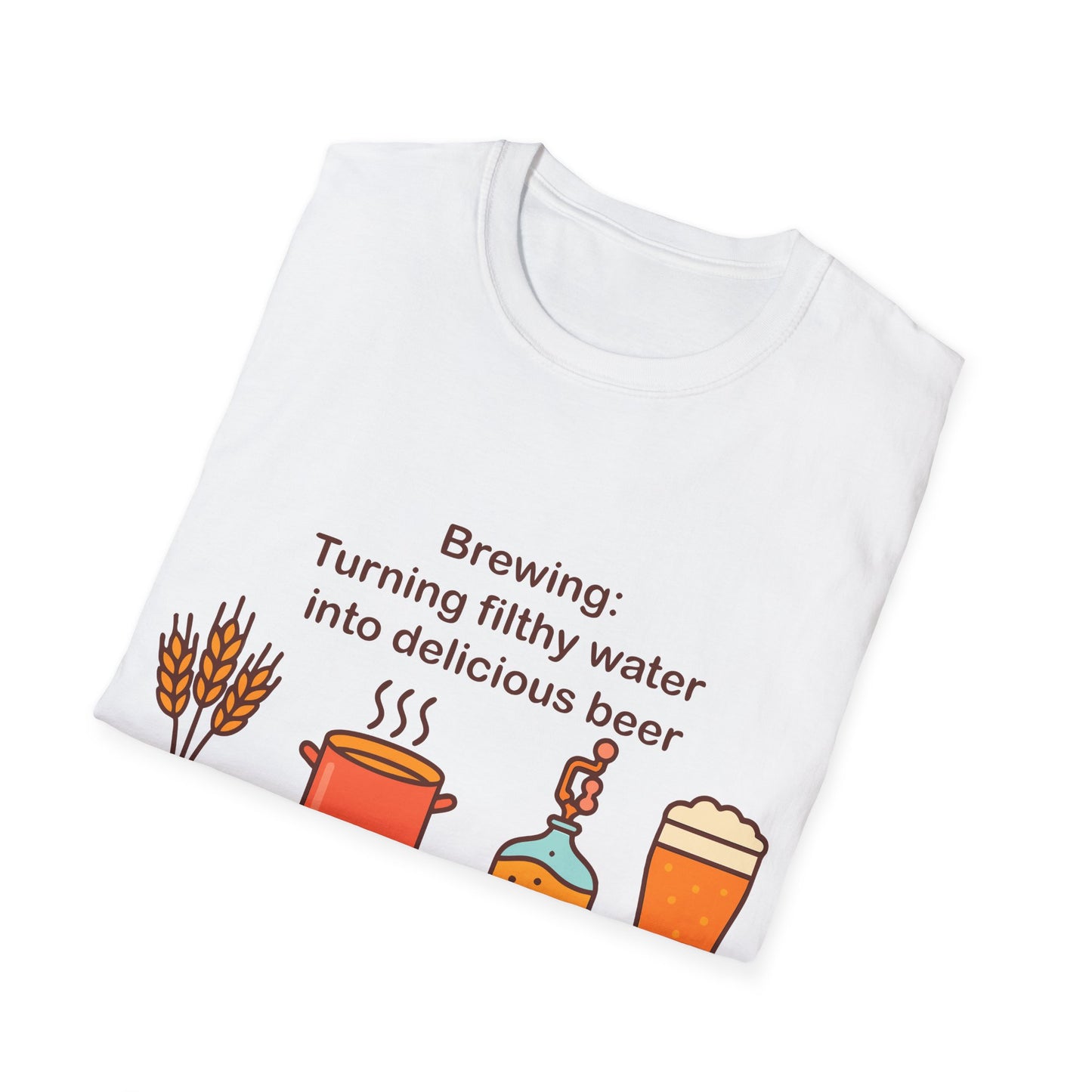 Unisex Softstyle T-Shirt – Brauprozess