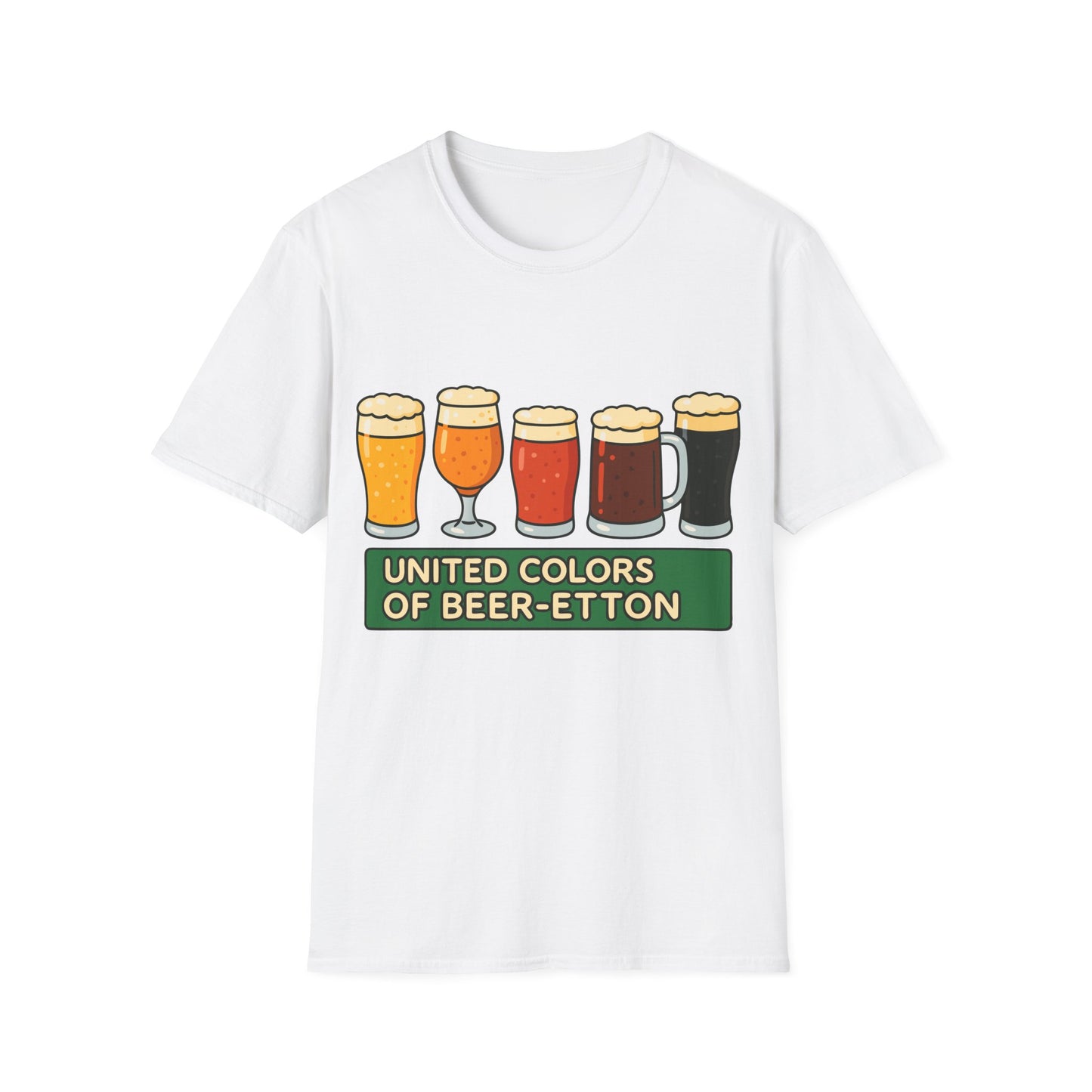 Unisex Soft-Style T-Shirt - Vereinigte Farben