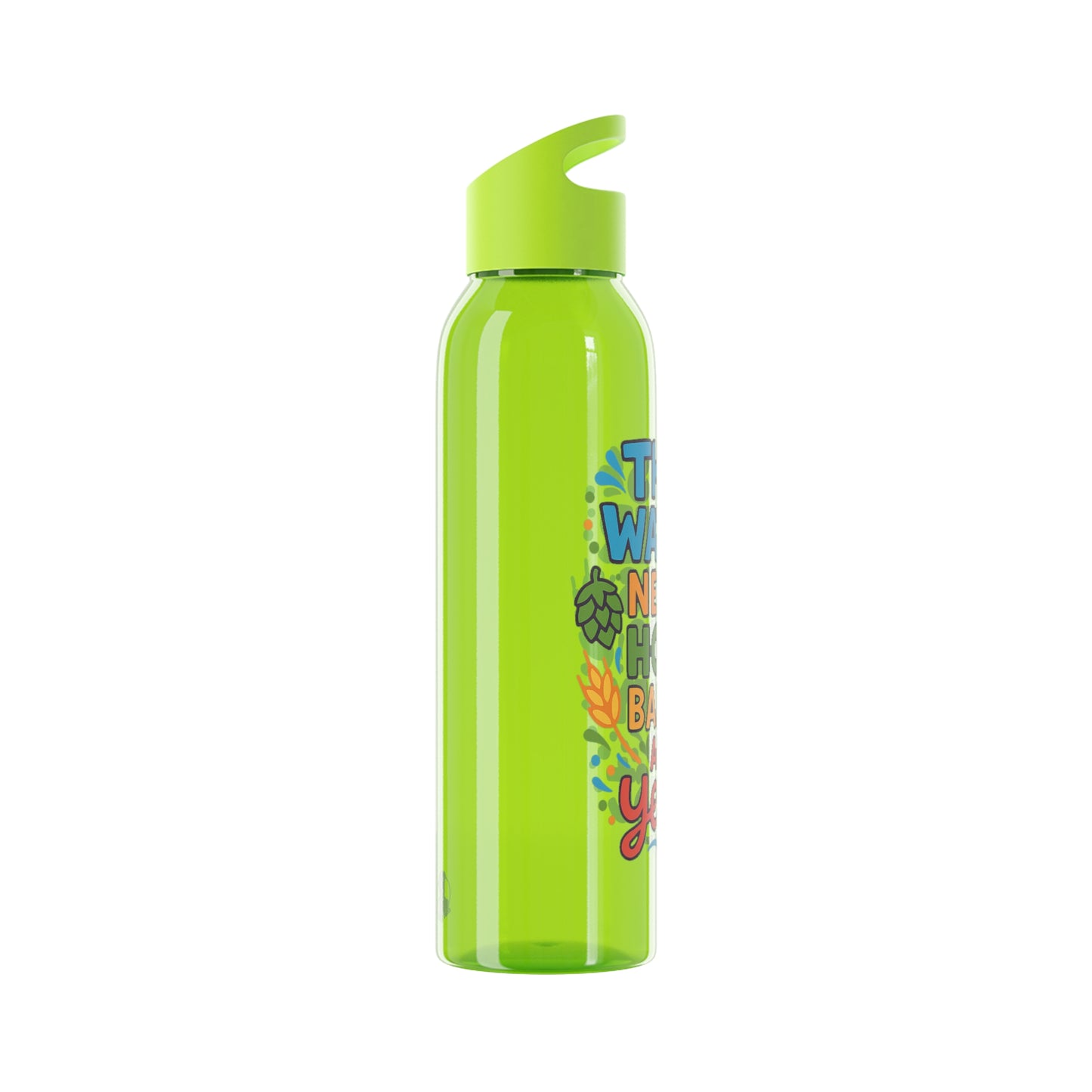 Water bottle for beer lovers