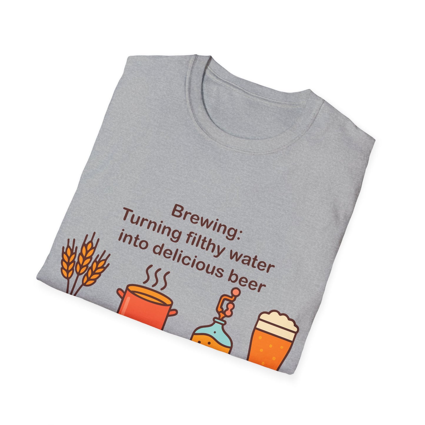 Unisex Softstyle T-Shirt – Brauprozess