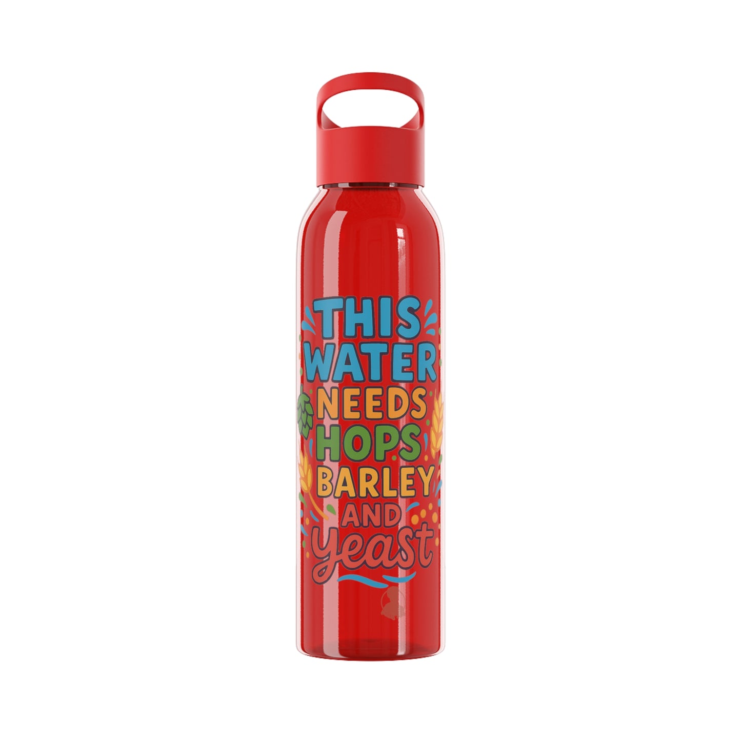 Water bottle for beer lovers