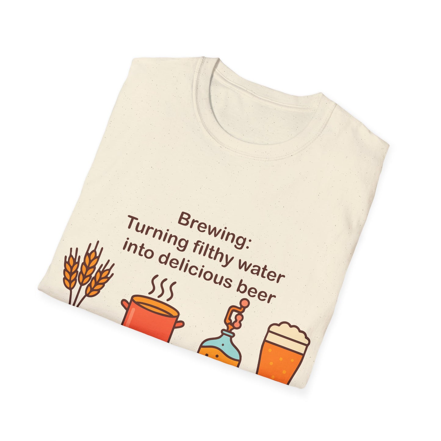 Unisex Softstyle T-Shirt – Brauprozess