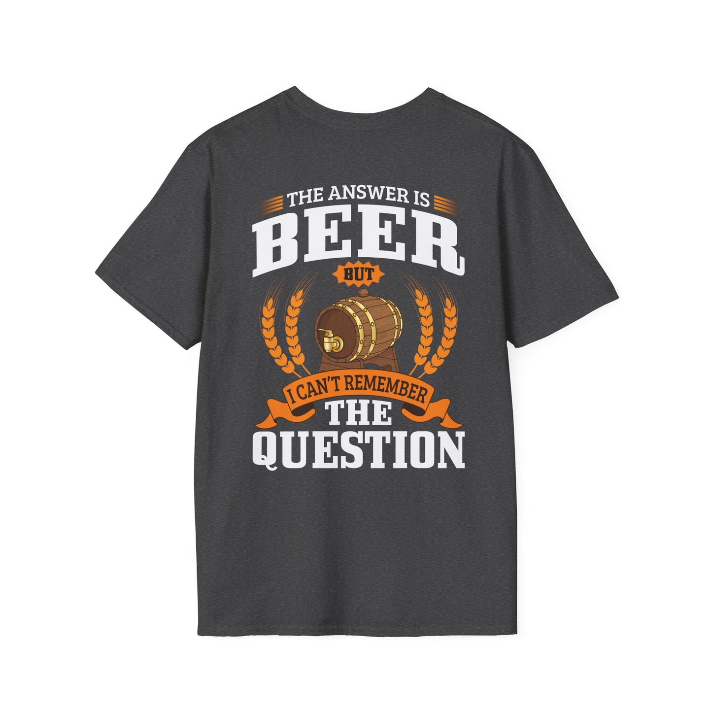 T-shirt « La réponse est la bière »
