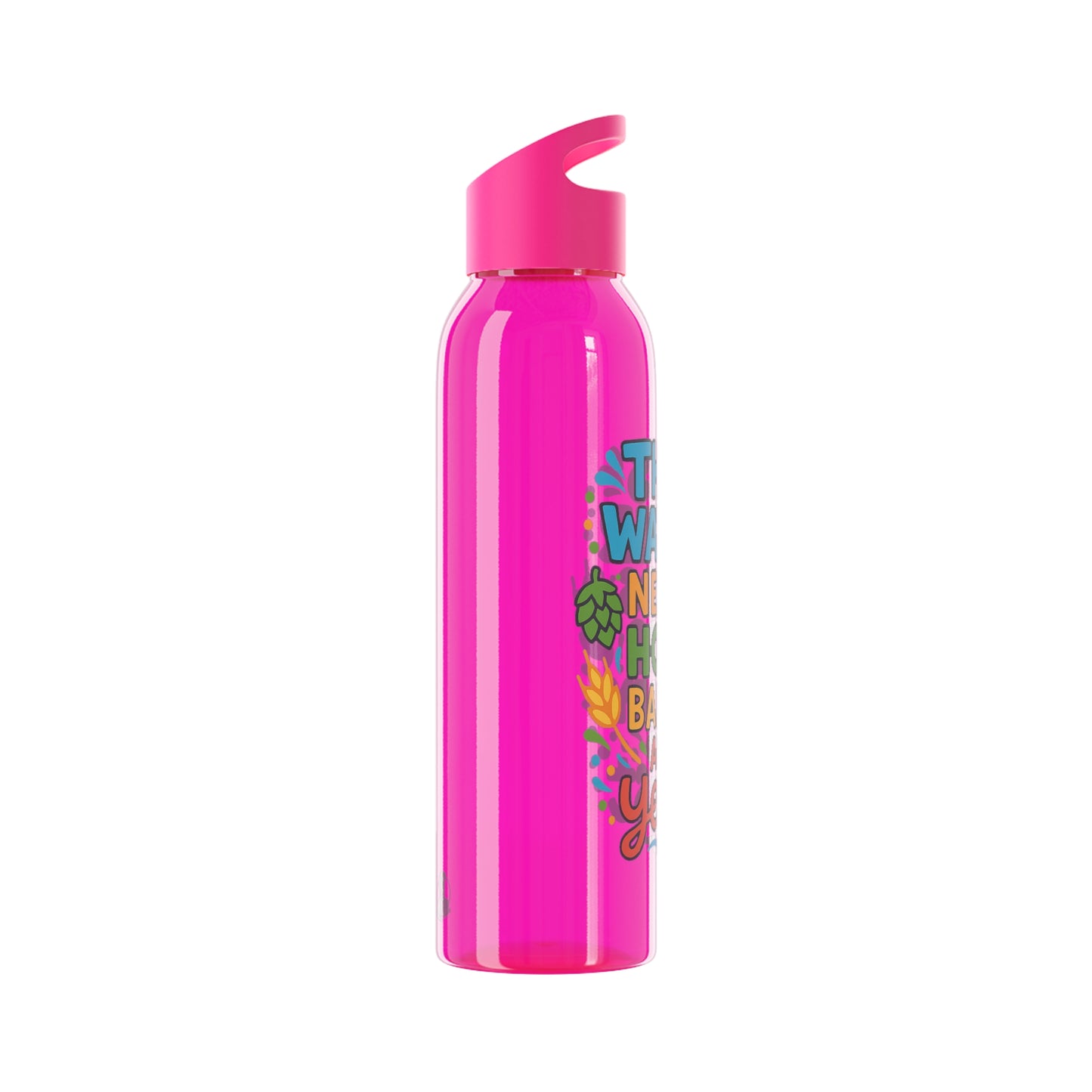 Water bottle for beer lovers