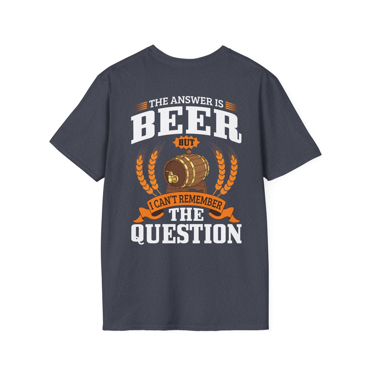T-shirt « La réponse est la bière »