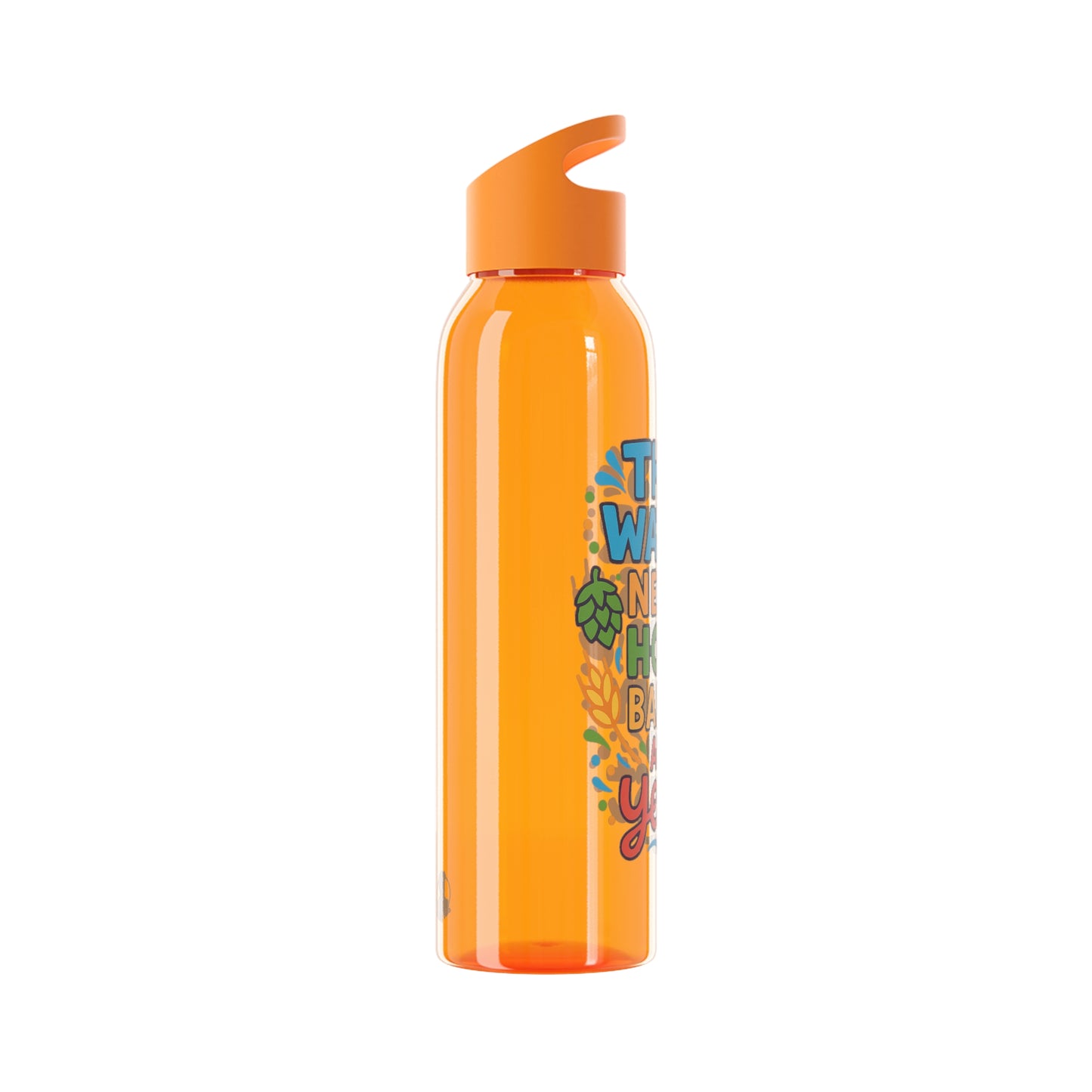 Water bottle for beer lovers