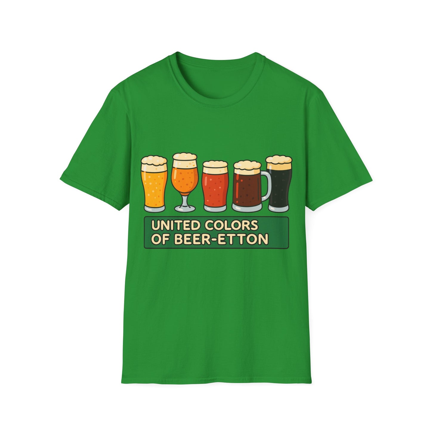Unisex Soft-Style T-Shirt - Vereinigte Farben