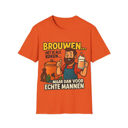 Unisex Softstyle T-Shirt - Brewing is like cooking...