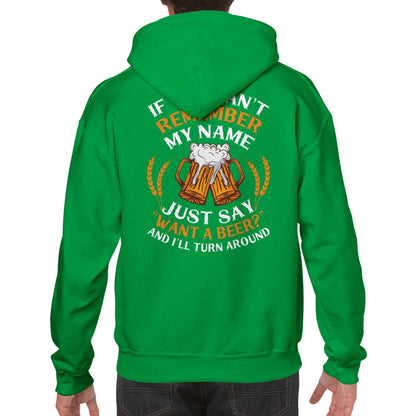 "Wenn du dich nicht an meinen Namen erinnern kannst" Hoodie