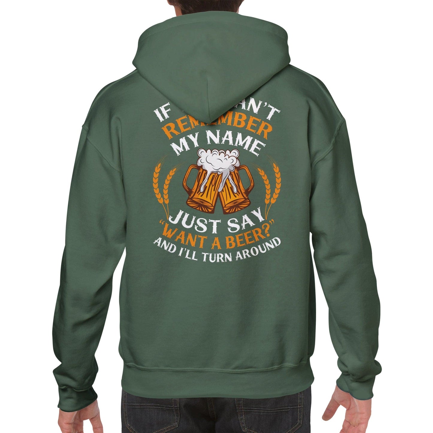 "If you can't remember my name" Hoodie