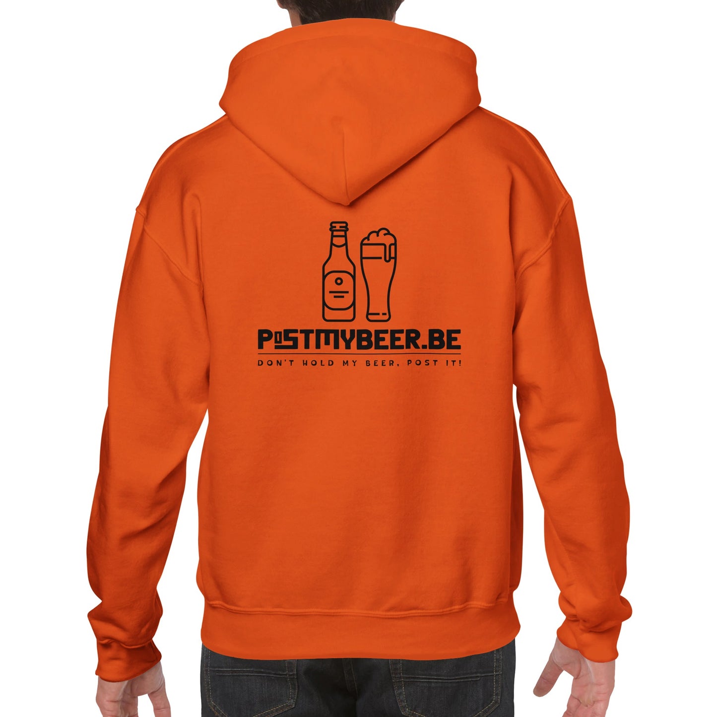 Officiele PostMyBeer Unisex Pullover Hoodie