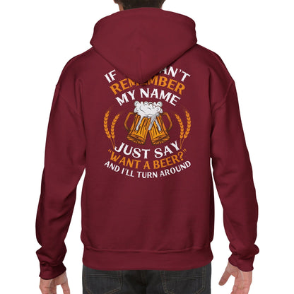 "Si vous ne vous souvenez pas de mon nom" Hoodie