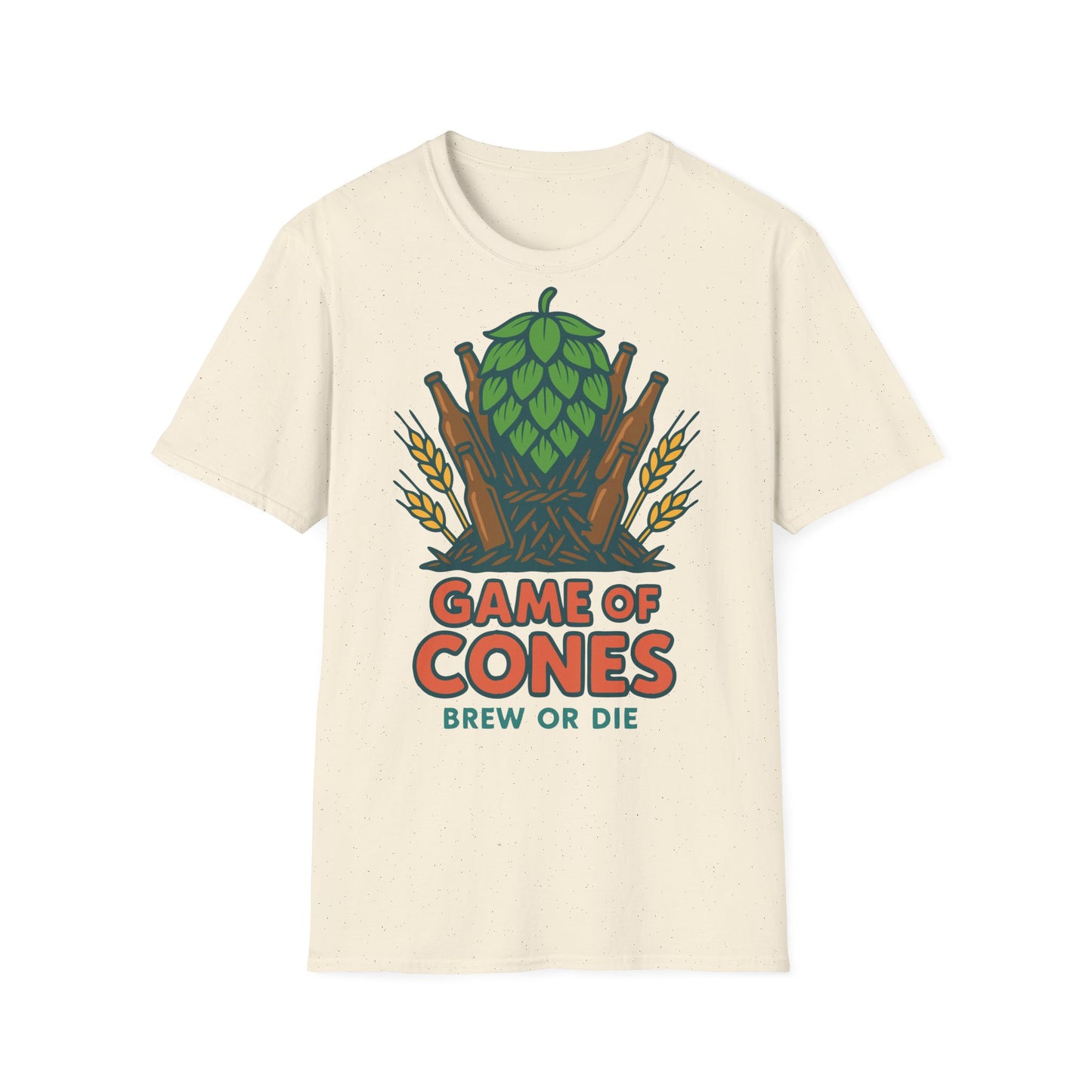 T-shirt unisexe doux-Jeu de cônes