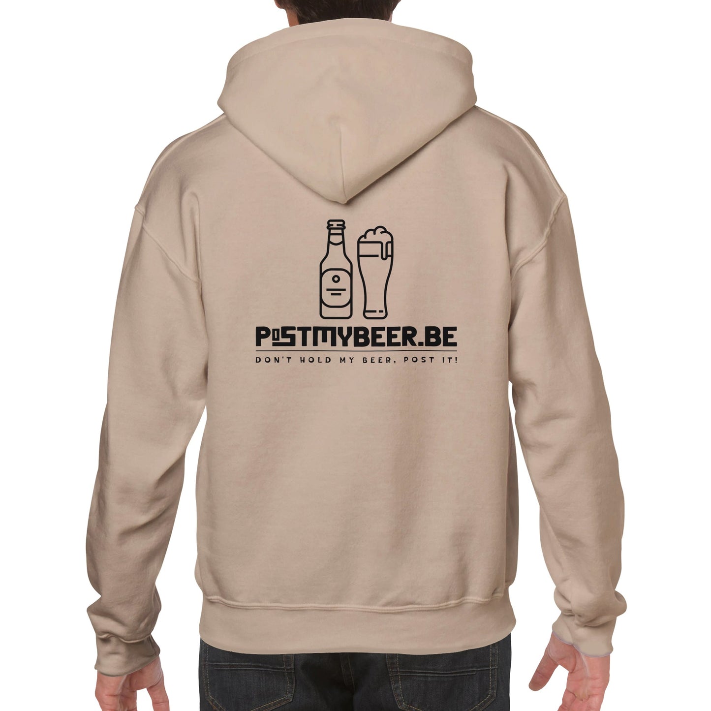 Officiele PostMyBeer Unisex Pullover Hoodie