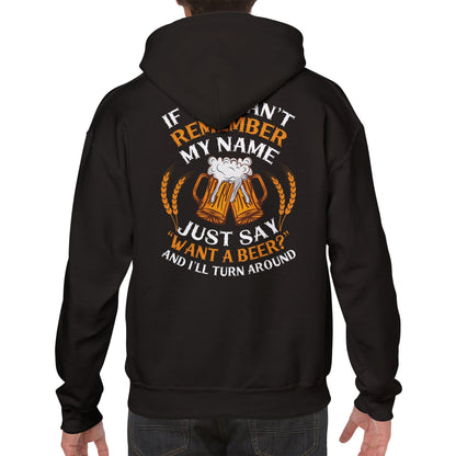 "Wenn du dich nicht an meinen Namen erinnern kannst" Hoodie